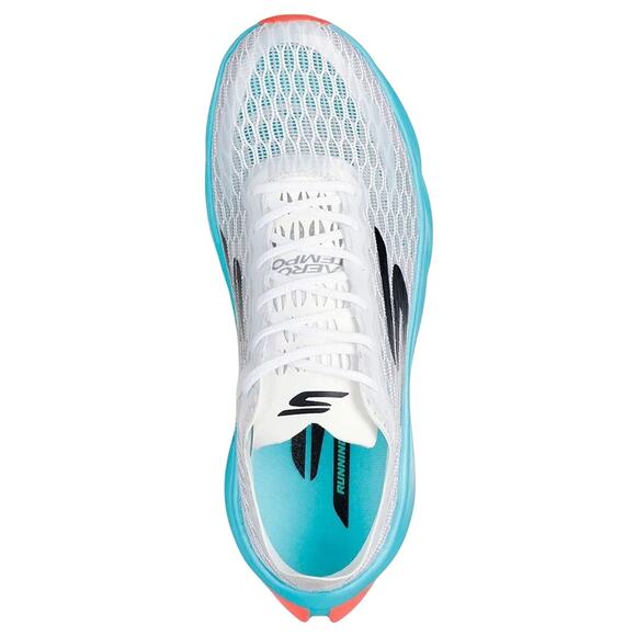 Skechers SKX Aero Tempo White Running Shoes Size 9W - New - Picture 4 of 4